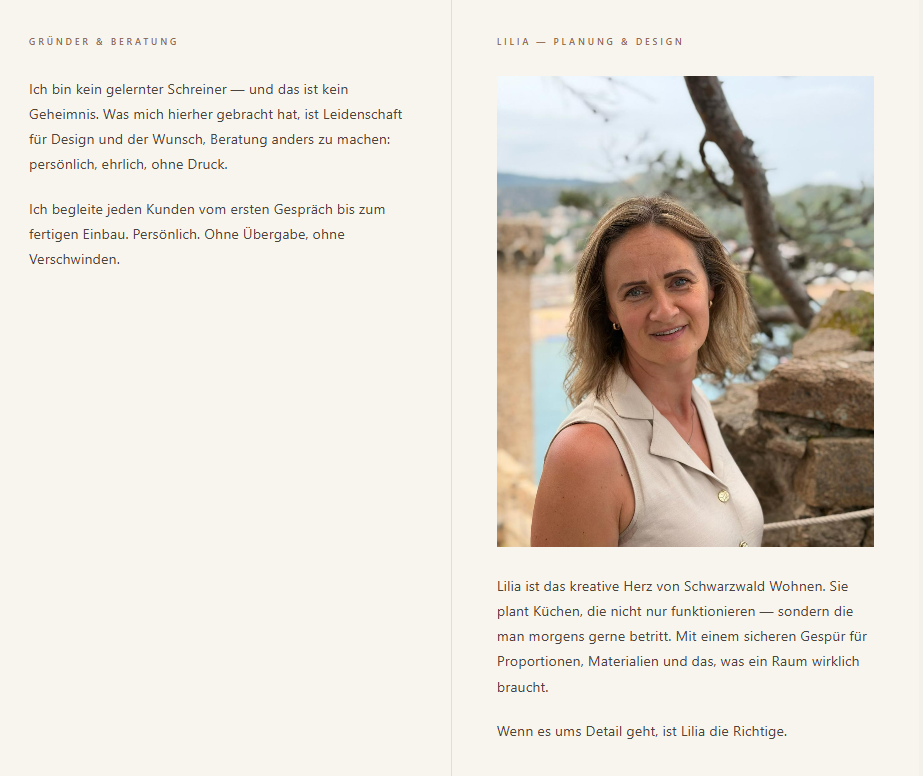 Lilia — Planung und Design bei Schwarzwald Wohnen