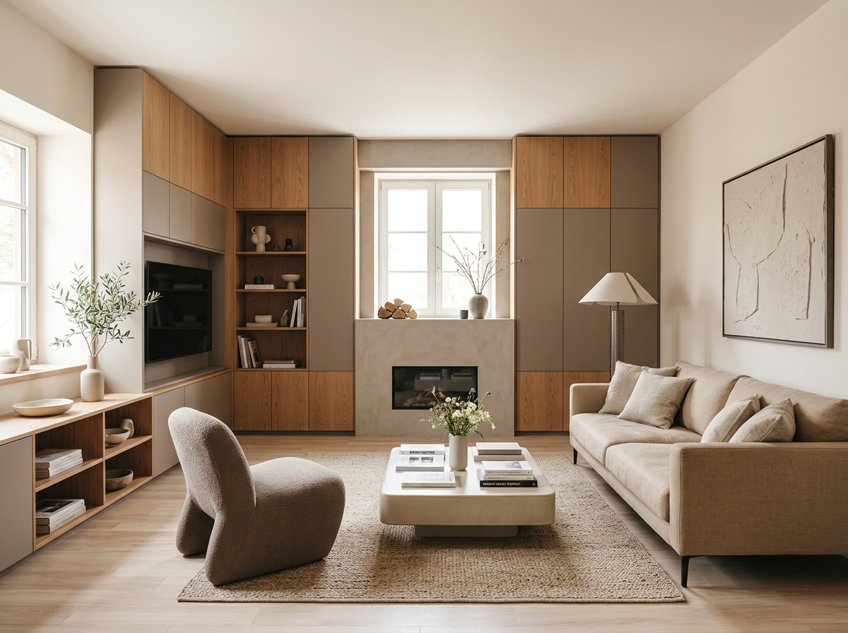 Der Rest des Zuhauses. Kein Zufall.